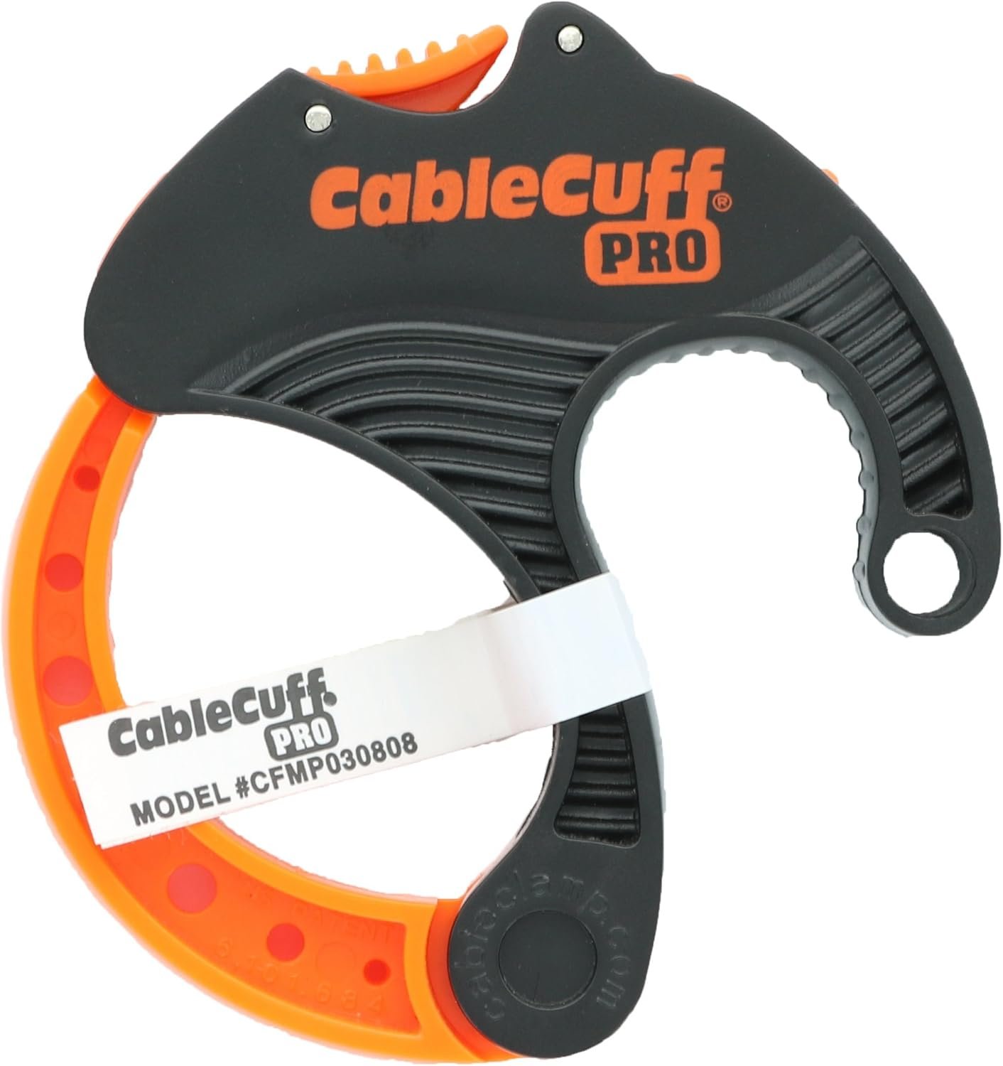 Cable Cuff PRO Medium Single Adjustable, Reusable, Cable Tie Replacement for Extension Cords or Electronics (2 Inch Diameter) Hover